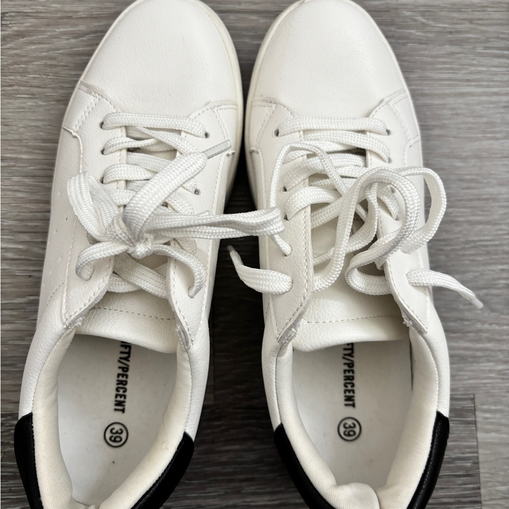 White and Black Sneakers